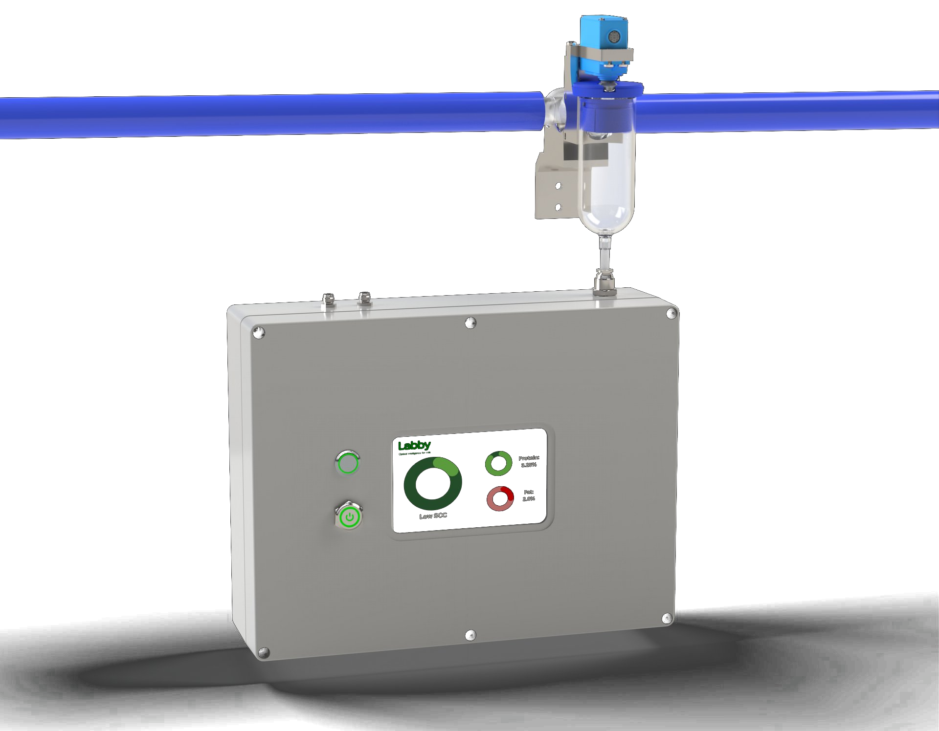 MilKey Inline Sensor — real-time milk composition analyzer